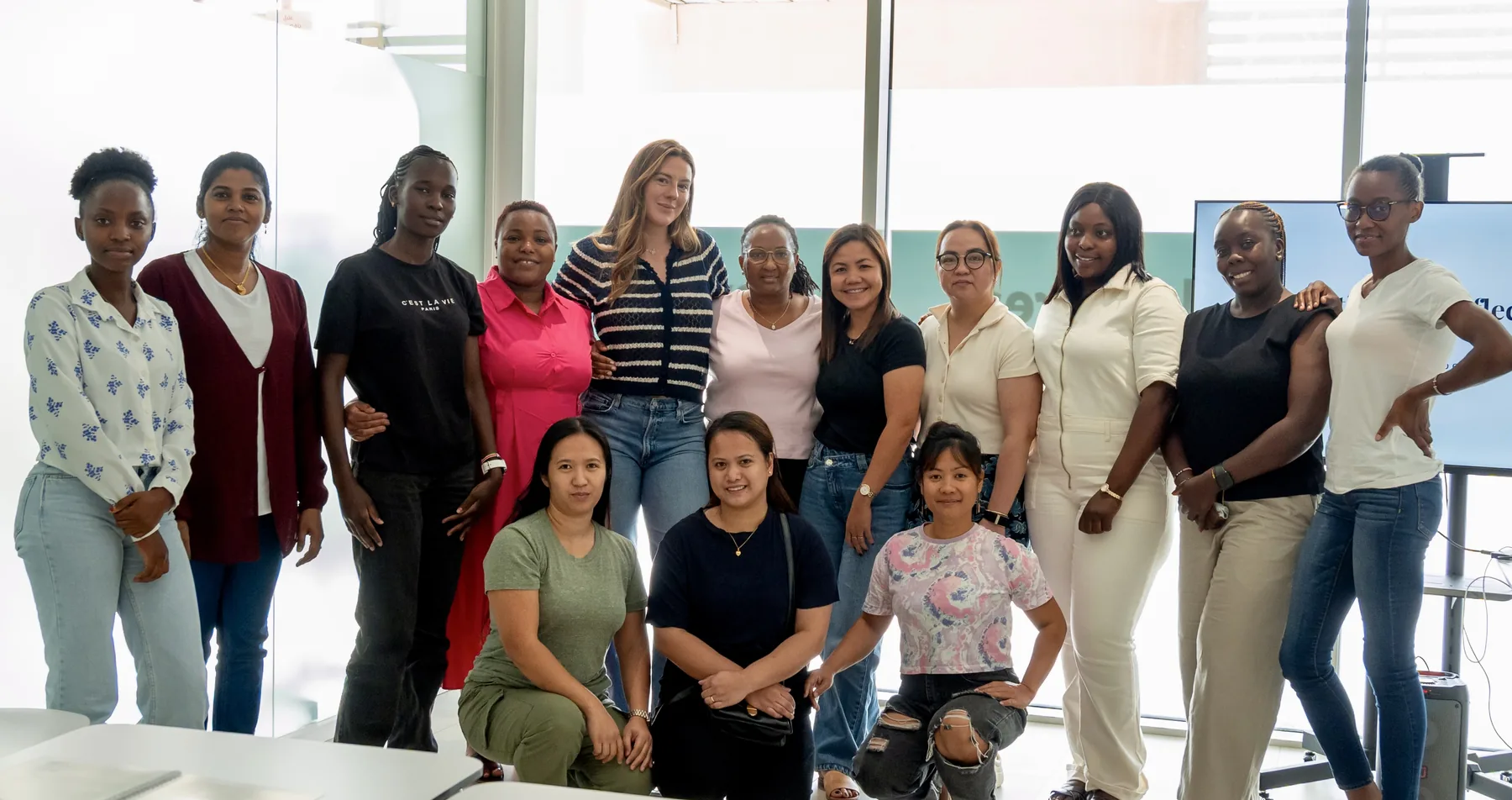 The Nova Nannies cohort, Dubai.