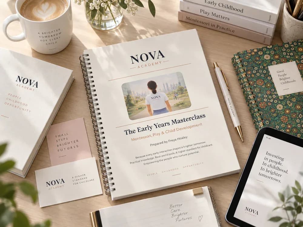 The Nova Early Years Masterclass handbook and training materials.